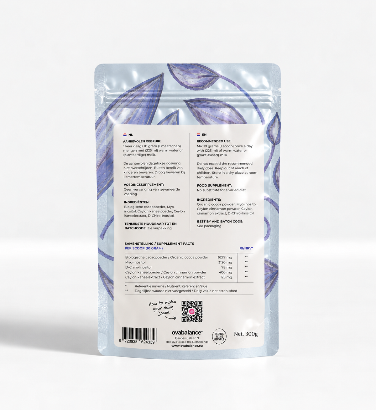 Inositol 40:1 + Cacao Balance Blend