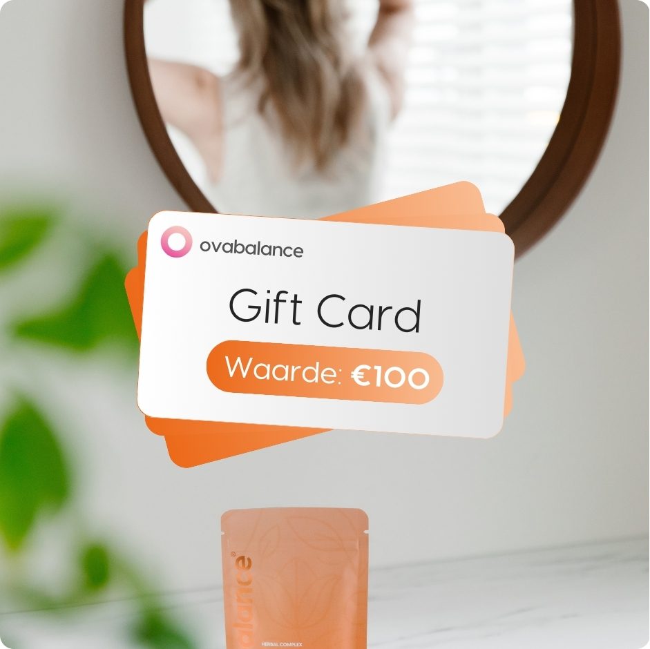 Ovabalance giftcard met een waarde van €100