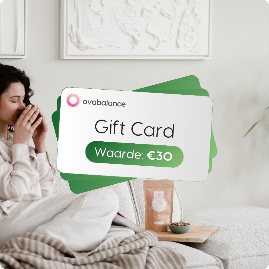 Ovabalance giftcard met een waarde van €30
