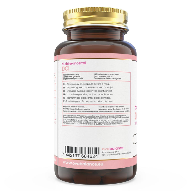 DCI - D-Chiro-Inositol 600 mg | 60 capsules