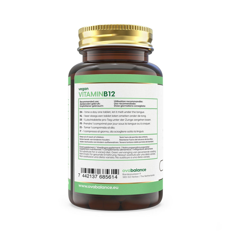 Vitamine B12 | 60 smelttabletten